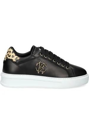 Roberto Cavalli Sneakers mit Logo-Schild