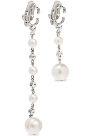 Jimmy Choo Ohrclips mit Perle