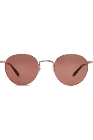 GARRETT LEIGHT Sonnenbrille mit rundem Gestell