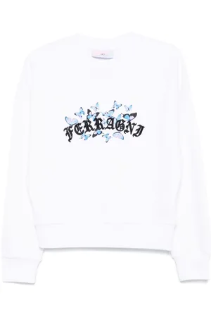 Chiara Ferragni Gothic Butterflies Sweatshirt