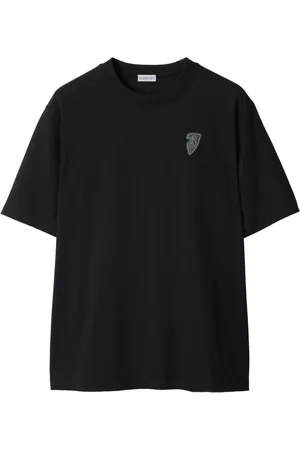 Burberry T-Shirt mit Ritteremblem