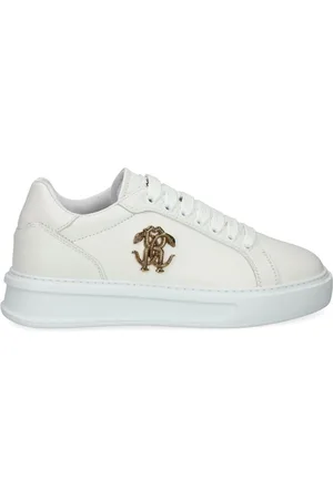 Roberto Cavalli Sneakers mit Logo-Schild