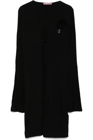 MISS BLUMARINE Cardigan mit Blumenapplikation