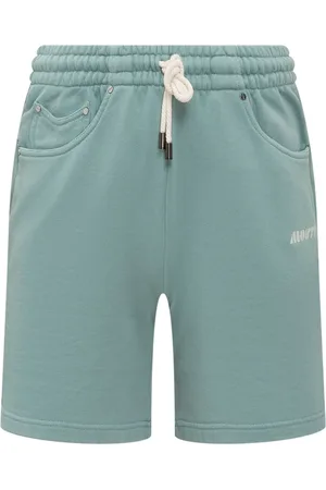 MOUTY Shorts mit Logo-Stickerei