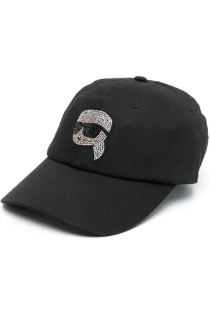 Karl Lagerfeld Ikonik Baseballkappe mit Strassverzierung