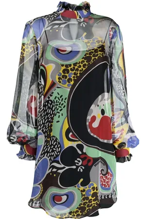 Moschino Kleid mit Blumen-Print