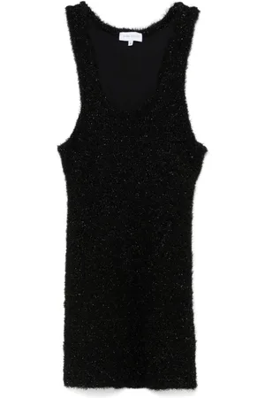 Ioana Ciolacu Minikleid mit strukturiertem Finish