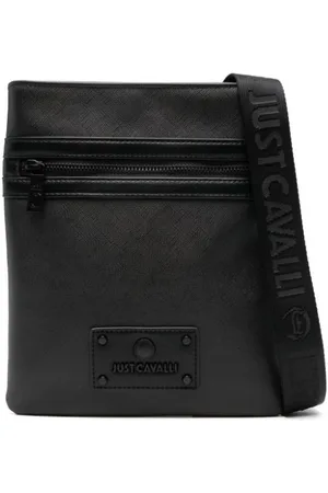 Roberto Cavalli Rechteckige Kuriertasche