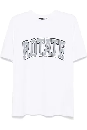 ROTATE T-Shirt mit Logo-Print