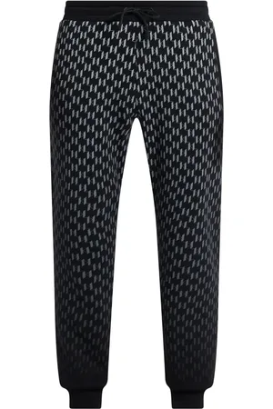 Karl Lagerfeld Jogginghose mit Monogrammmuster