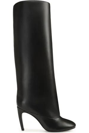 Sergio Rossi Stiefel mit Blockabsatz 90mm