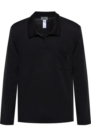 Hanro Langärmeliges Poloshirt