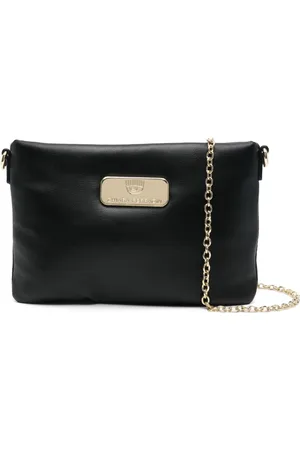 Chiara Ferragni Schultertasche mit Logo-Schild