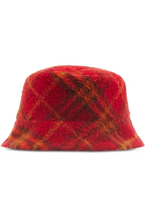 Burberry Wendbarer Fischerhut mit Check