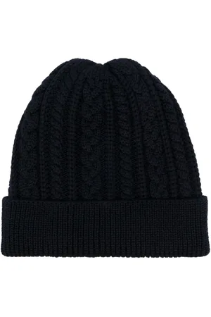 CANALI Mütze mit Zopfmuster