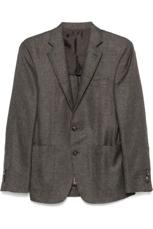 CANALI Sakko mit Hahnentrittmuster