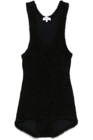 Ioana Ciolacu Playsuit mit Fransen