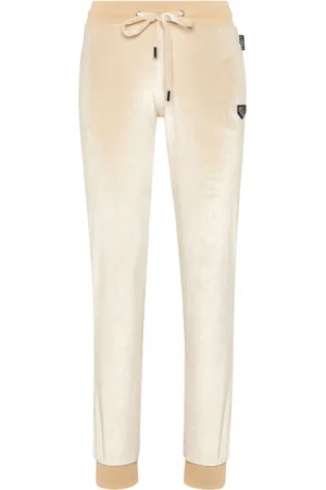 Philipp Plein Strass Skull Hose