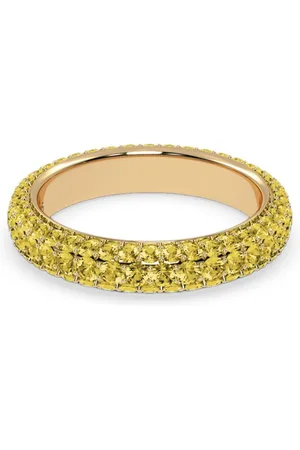 VEYNOU Elara Ring aus 18kt Gelbgold mit Pavé-Diamanten