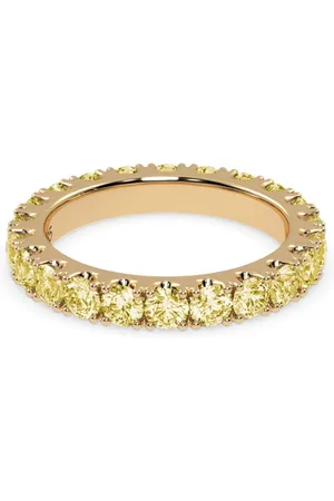 VEYNOU Elara Memory Ring aus 18kt recyceltem Gelbgold mit Diamant
