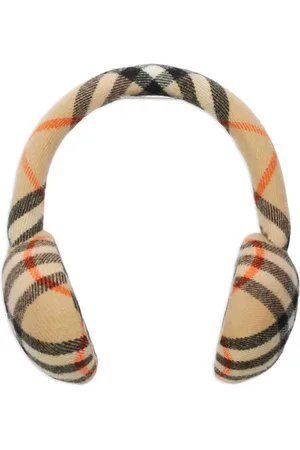 Burberry Ohrenschützer mit Karomuster
