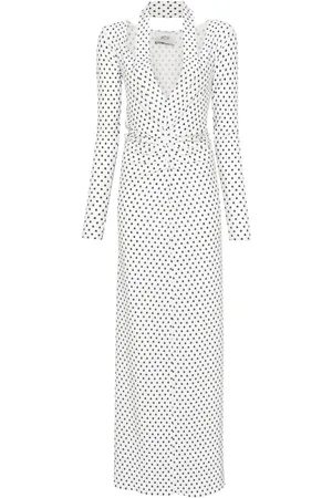 Atu Body Couture Maxikleid mit Polka Dots