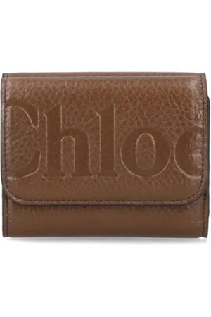 Chloé Portemonnaie mit Logo-Prägung