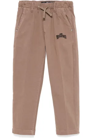 John Richmond Hose mit Logo-Stickerei