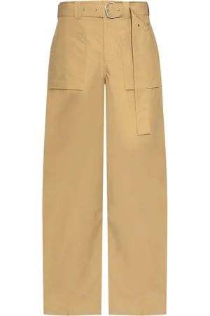 Jil Sander Hose mit aufgesticktem Logo