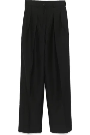 Saint Laurent 1990s plissierte Hose