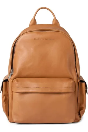 Brunello Cucinelli Reiserucksack aus Leder