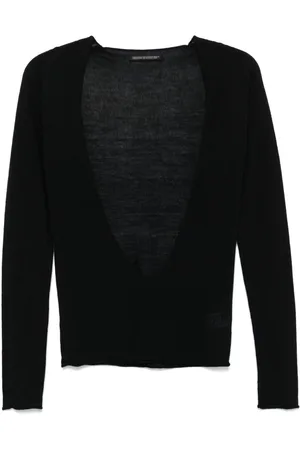 YOHJI YAMAMOTO 2010s Feinstrick-Oberteil