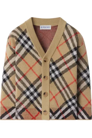 Burberry Cardigan mit Check
