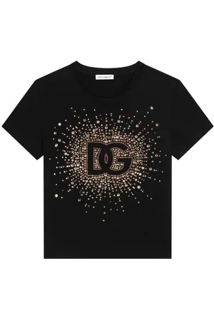 Dolce & Gabbana T-Shirt mit Logo-Applikation