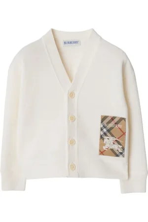 Burberry Check Label Wollcardigan