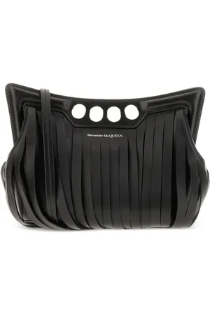 Alexander McQueen Mini The Peak Tasche mit Fransen