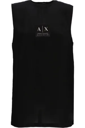 Armani Exchange Trägershirt mit rundem Ausschnitt