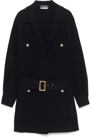 Salvatore Ferragamo 1970s Jacke aus Schurwolle