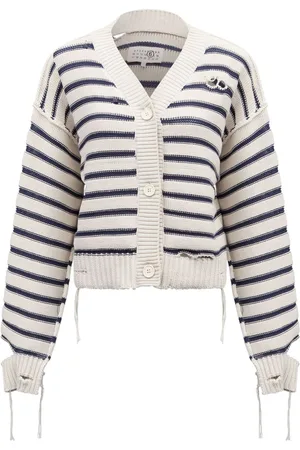 Maison Margiela Gestreifter Cardigan