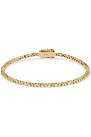 VEYNOU Elara Tennis-Armband aus 18kt recyceltem Gelbgold mit Diamant