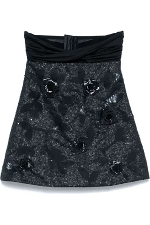 Des Phemmes Minikleid mit verdrehtem Detail