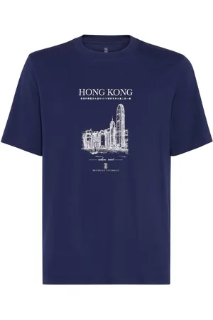 Brunello Cucinelli T-Shirt mit grafischem Print
