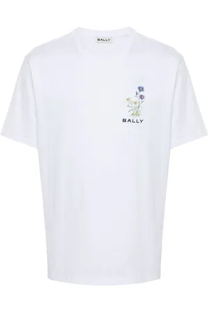Bally T-Shirt mit Blumen-Print