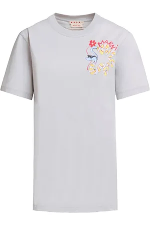 Marni T-Shirt mit rundem Ausschnitt