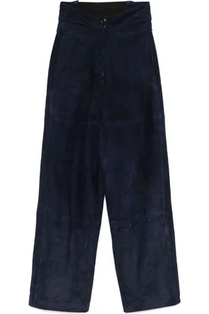 Gianfranco Ferré 1990s Hose aus Wildleder