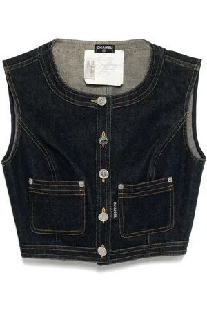 CHANEL 1996 Weste aus Denim