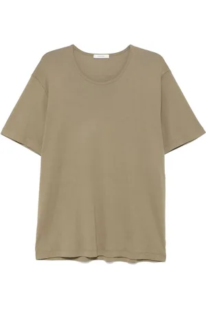 LEMAIRE T-Shirt mit U-Ausschnitt