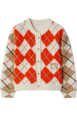 Burberry Cardigan mit Argyle-Muster