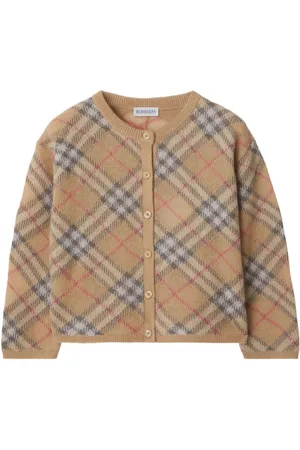 Burberry Cardigan mit Check