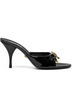 VERSACE Opera Bow Mules 85mm